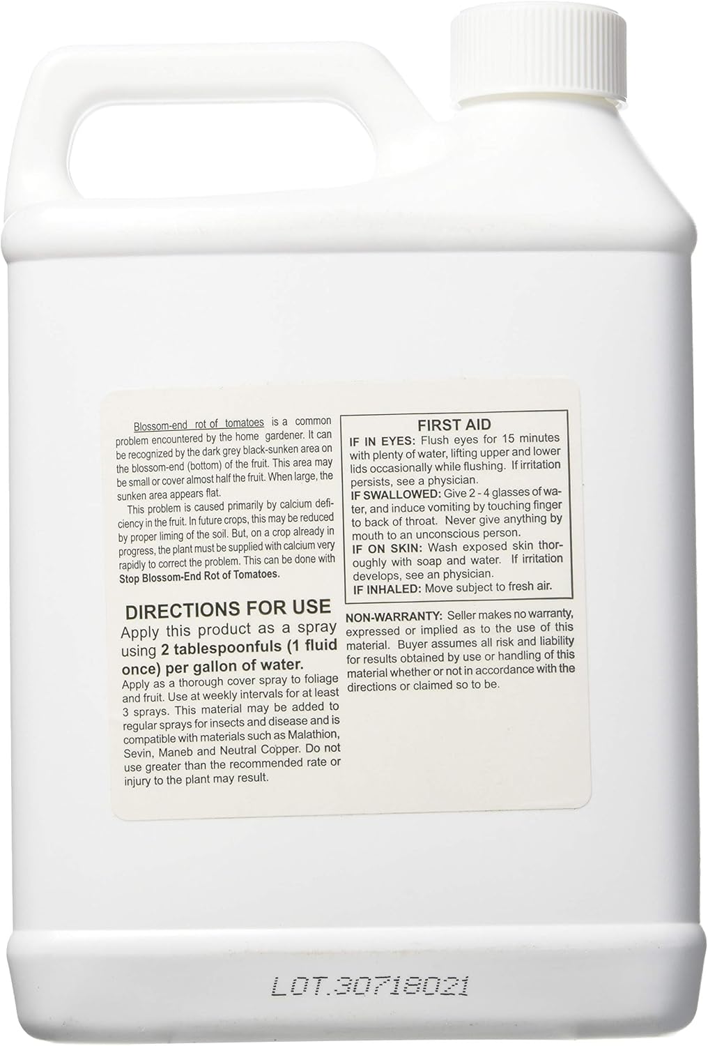 Southern Ag Stop Blossom-End Rot of Tomatoes, 32oz - 1 Quart