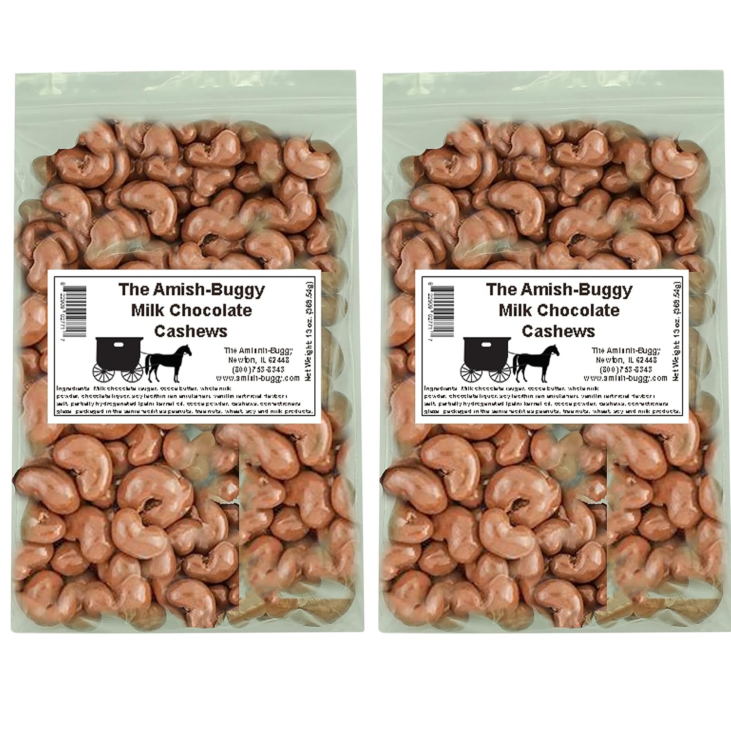 Arndts Fudgery Premium Chocolate Covered Candy (Milk Chocolate Raisins (2-13 oz. Bags))