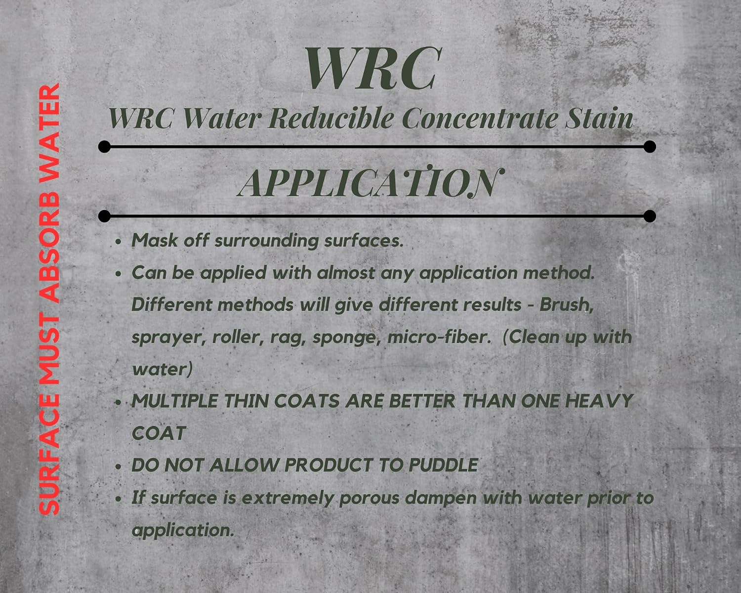 Concrete Stain Concentrate Just Add Water, User & Eco-Friendly Semi-Transparent Professional Grade Cement Stain, Concrete Resurrection Brand 32 Ounce Mocha - Medium Brown