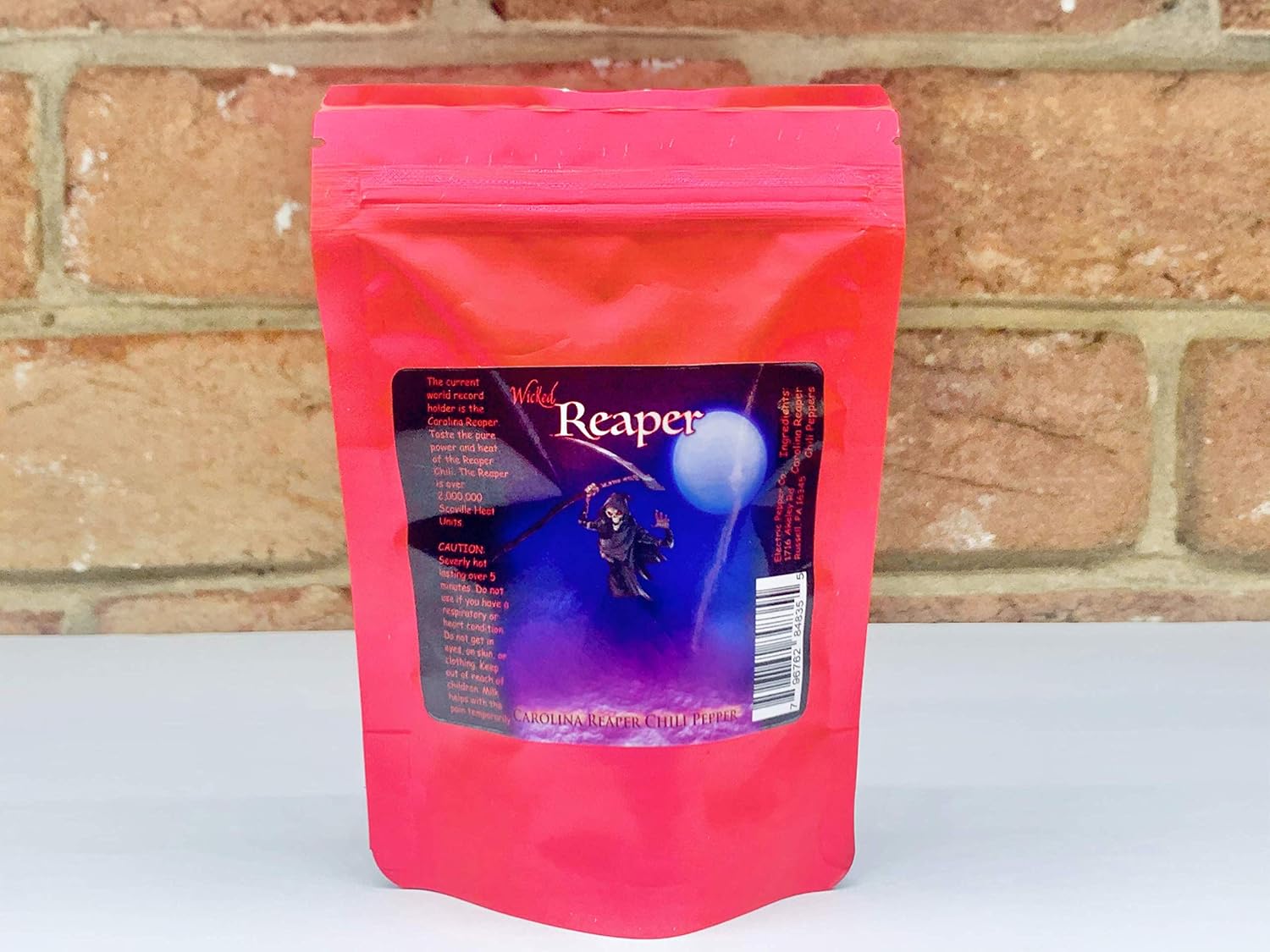 Wicked Tickle Superhot Chili Pepper Gift Set – Ghost, Scorpion & Reaper Whole Dried Peppers