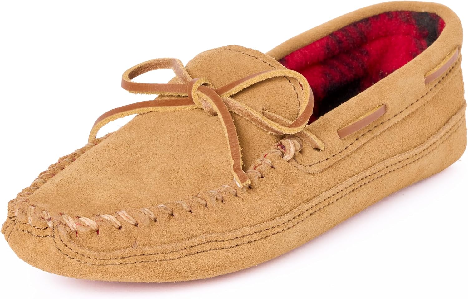 Minnetonka Men's Double Bottom Fleece Slipper