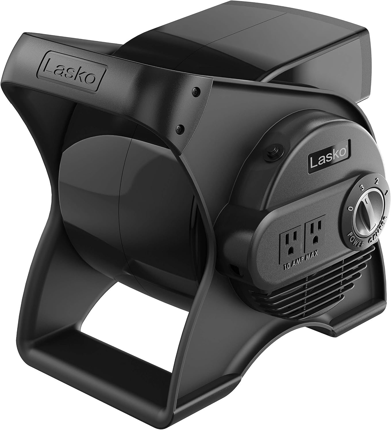 Lasko Pivoting High Velocity Portable Utility Fan - 12" - U12104 - Black