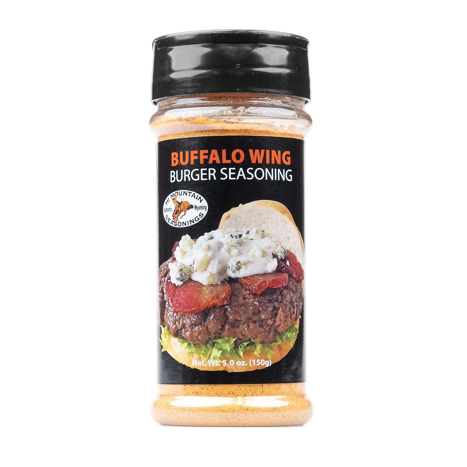 Hi Mountain Hickory Burger Seasoning | Smoked Hamburger Seasoning | Smoked hickory burger seasoning with garlic for rich grilled flavor on beef, turkey, chicken and venison burgers.