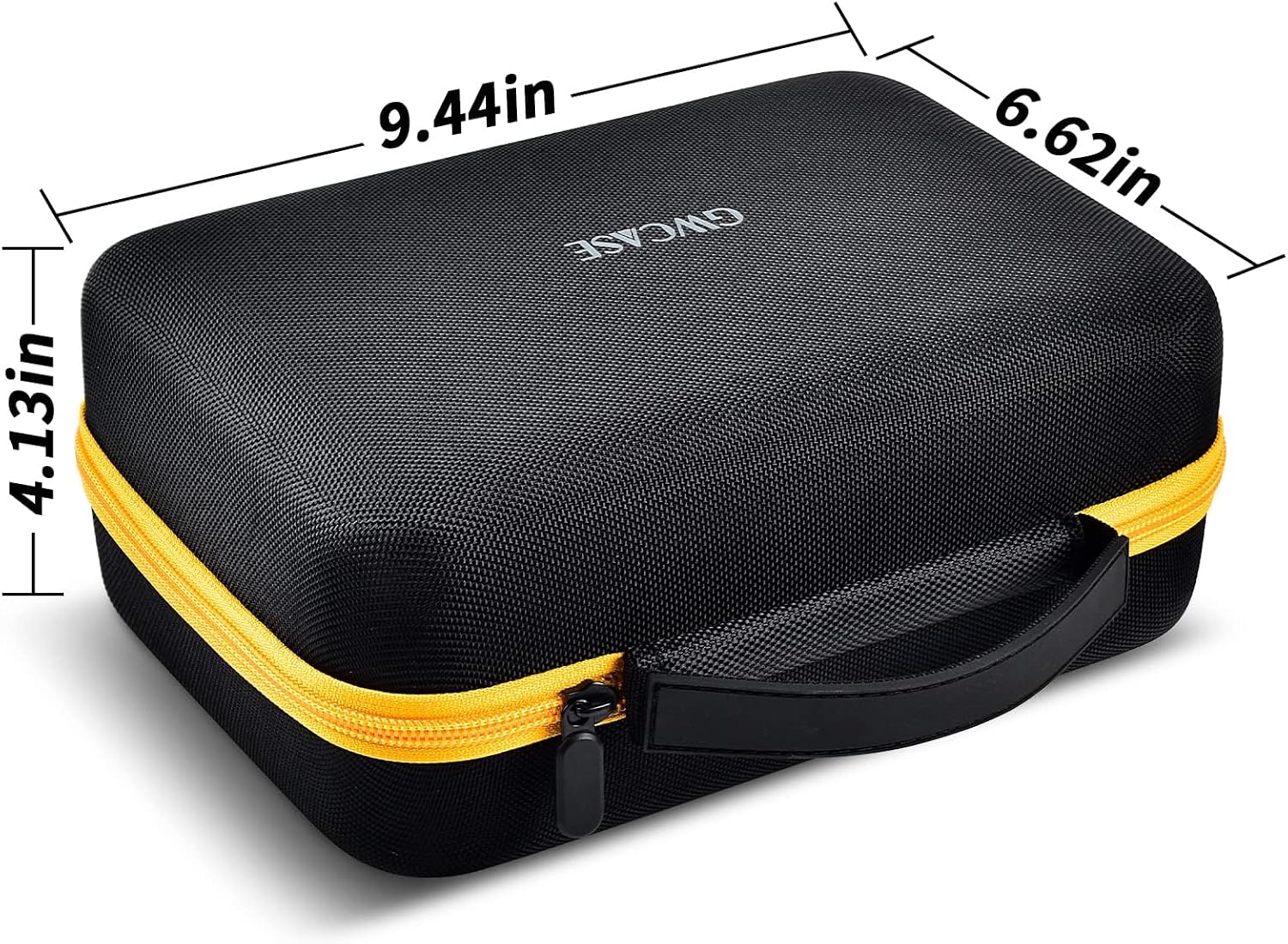 GWCASE Case for DEWALT 8V MAX Cordless Screwdriver Kit DCF682N1/DCF682N2 | Gyroscopic Storage Holder with Mesh Pocket for Electric Screwdriving