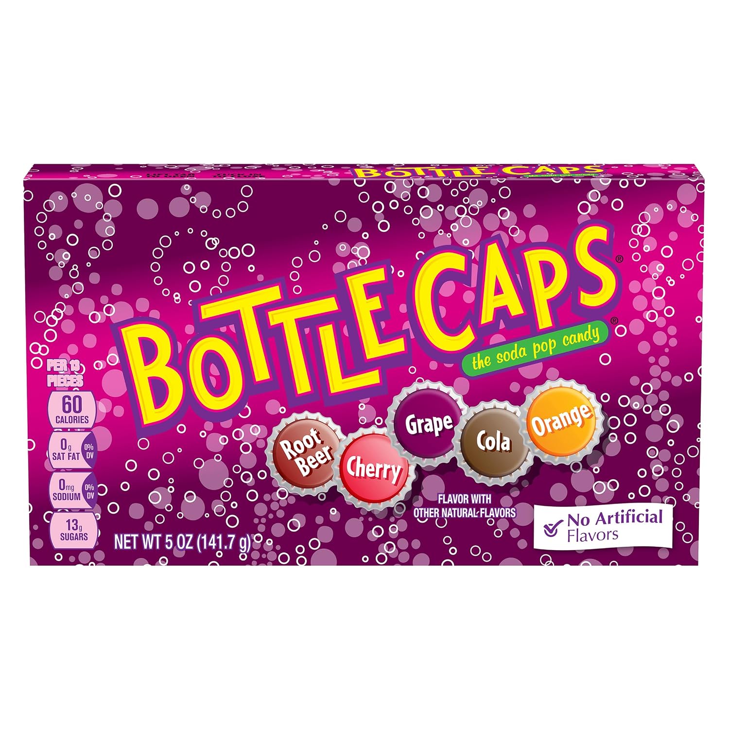 Wonka Everlasting Gobstopper, Candy, Jawbreaker Candy, 5 oz (12 ct) | Color-changing layered jawbreakers, vibrant flavors, concession box, movie night, party bowls, sharing