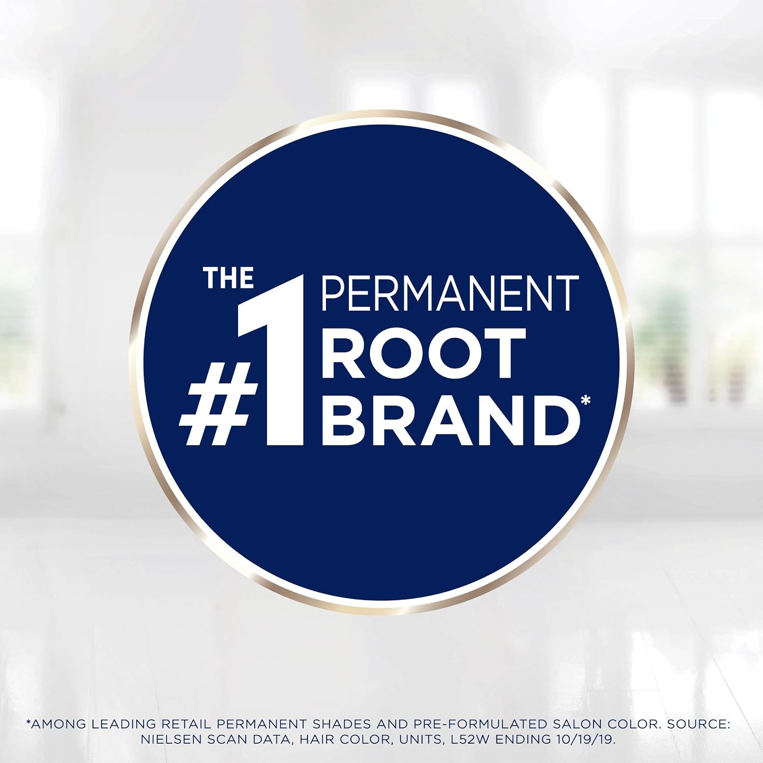 Clairol Root Touch Up Permanent Hair Dye, 6 Light Brown, Pack of 2