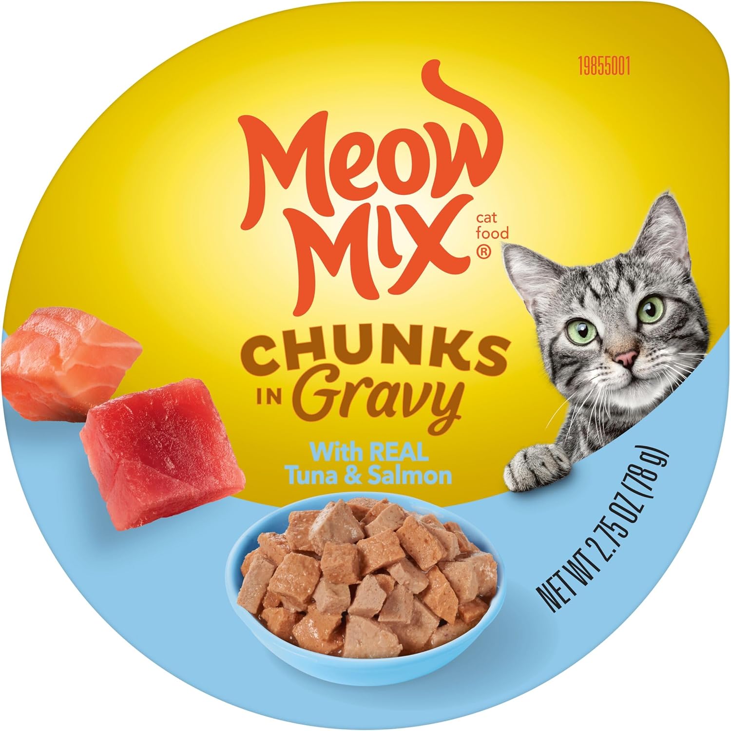 Meow Mix Seafood Favorites, Wet Food Variety Pack, 12 Cups