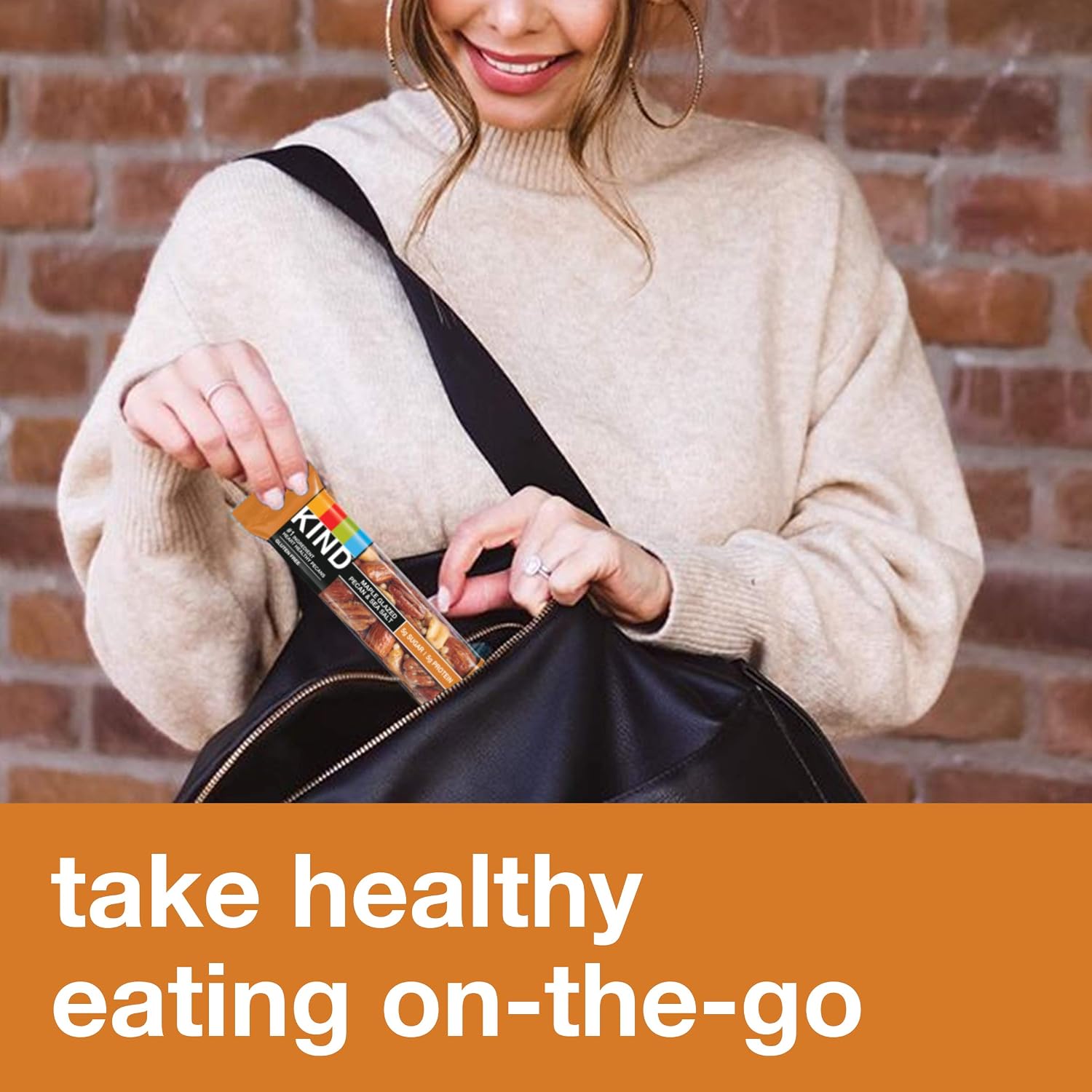 KIND Healthy Snacks Bars, Dark Chocolate Nuts & Sea Salt, Gluten Free, Low Sugar, High Fiber Snacks, 6g Protein, 12 Count