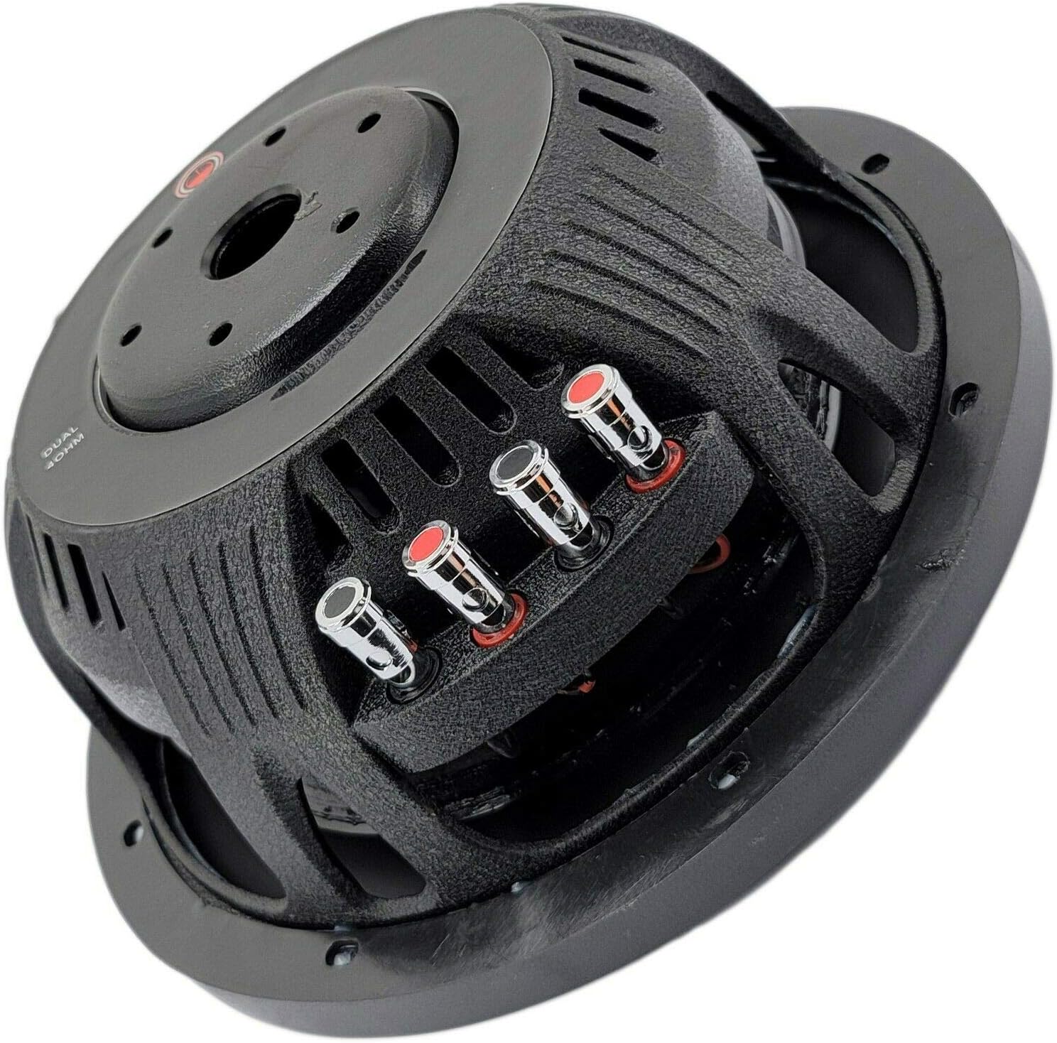 Gravity Car Vehicle Subwoofer Audio Speaker - 15 Inch Competition Grade Pressed Paper Cone, 2 Ohm DVC, Advanced Air Flow