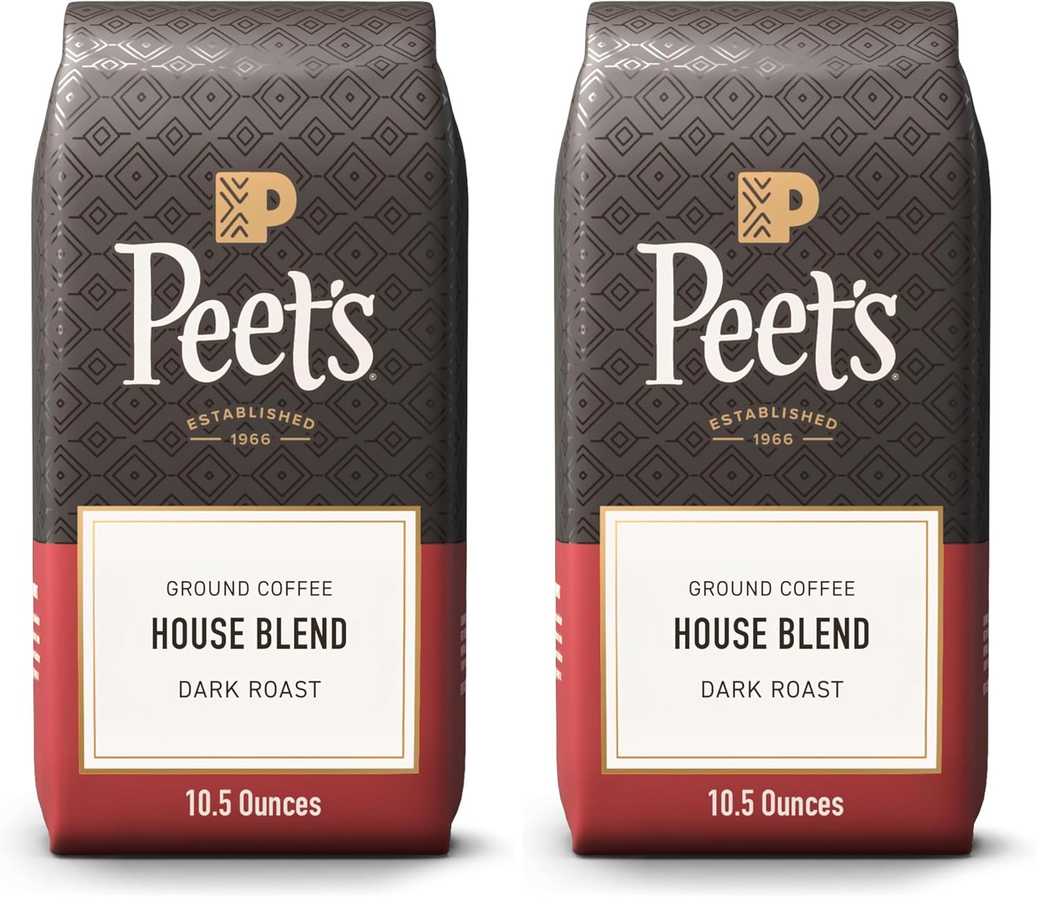 Peet's Coffee, Dark Roast Ground Coffee, 100% Arabica Coffee - Major Dickason's Blend 18 Ounce Bag
