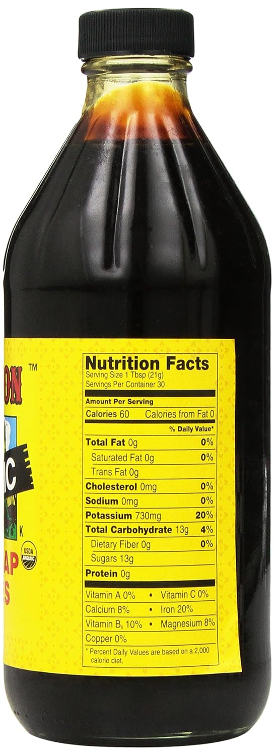 Plantation Organic Blackstrap Molasses, 15 oz (1)