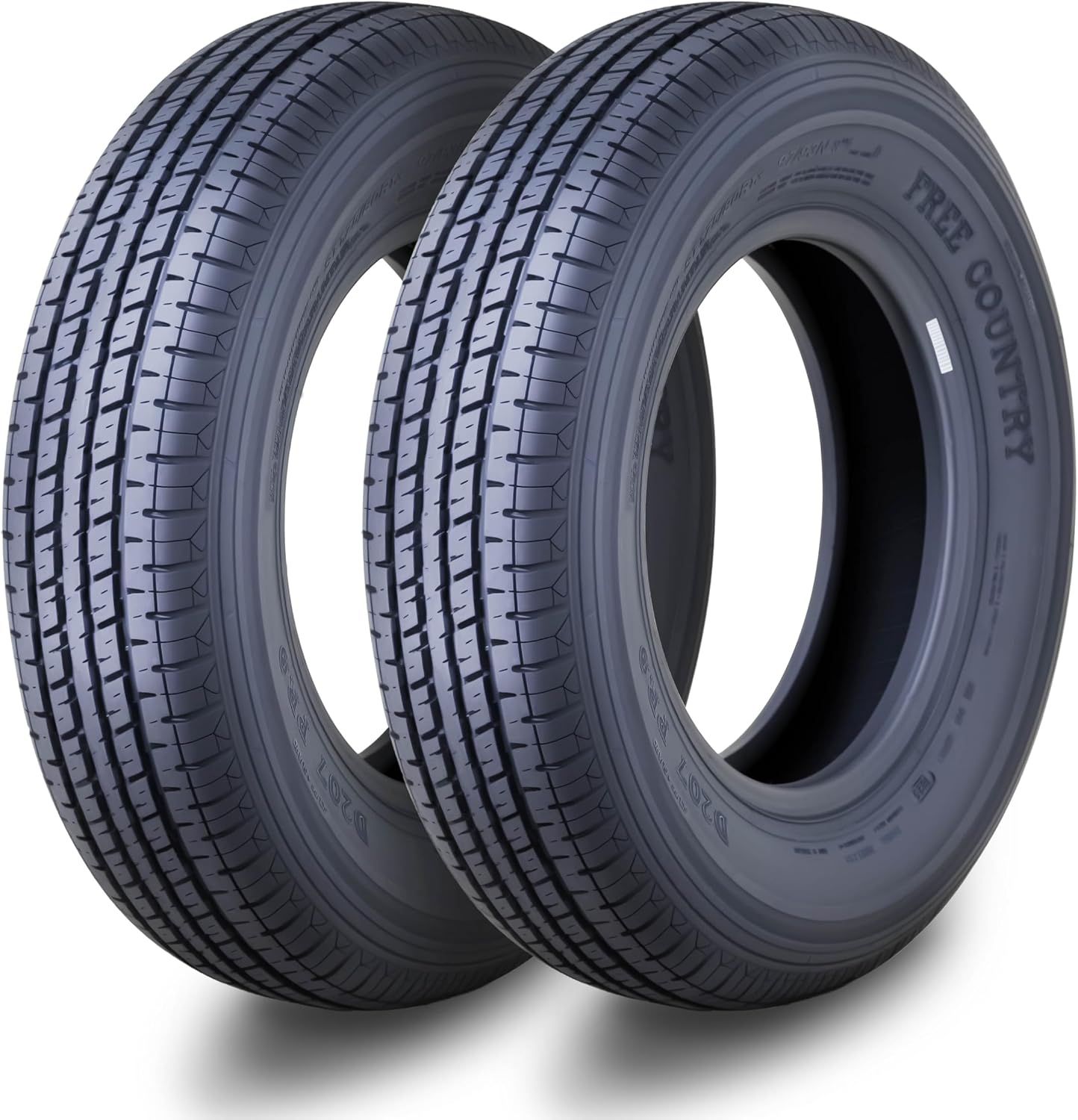 FREE COUNTRY 2 Premium Trailer Tire ST225/75R15 10PR LRE 117N w/Scuff Guard