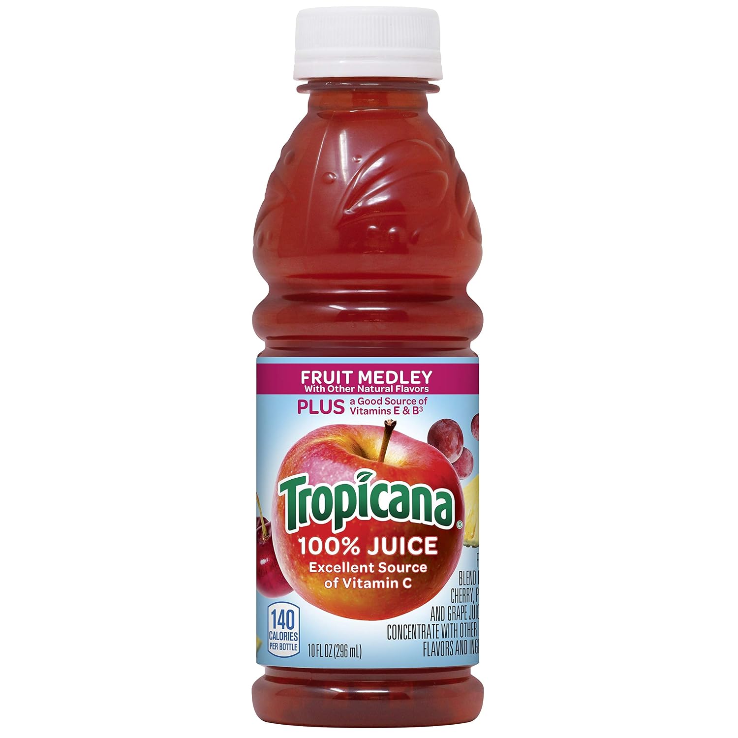 Tropicana Pineapple Peach Mango 100% Juice, 24-pack, 10 fl oz bottles