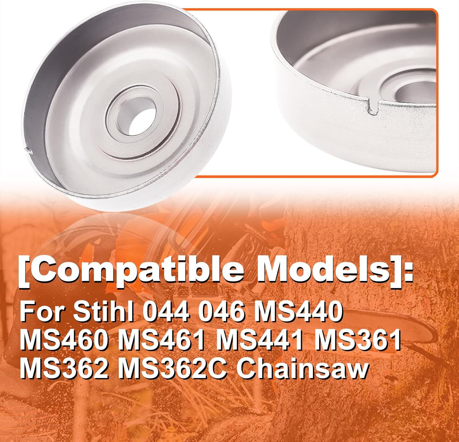 3/8 Clutch Drum Rim Sprocket Needle Bearing Kit for Stihl 044 046 MS440 MS460 MS461 MS441 MS361 MS362 MS362C Chainsaw # 1128 007 1000