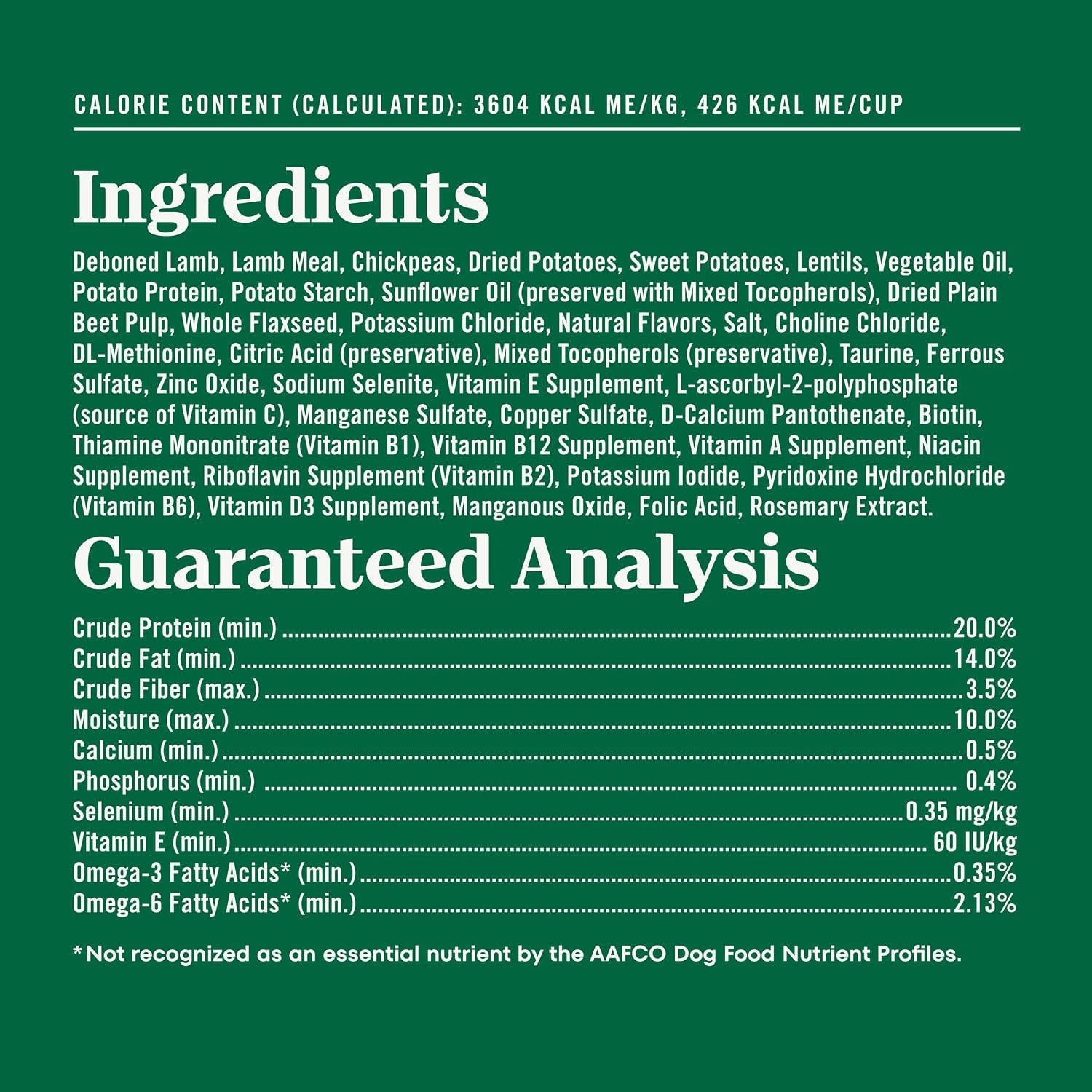 Nutro Limited Ingredient Diet Dry Dog Food, Lamb & Sweet Potato, 4 lb | Grain-free, Lamb #1 ingredient, 10 ingredients or less, no chicken/beef/corn, no wheat, no soy/dairy, supports skin & coat