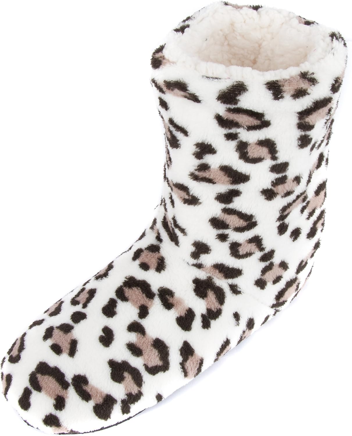 Leisureland Women's Fleece Lined Bootie Slippers