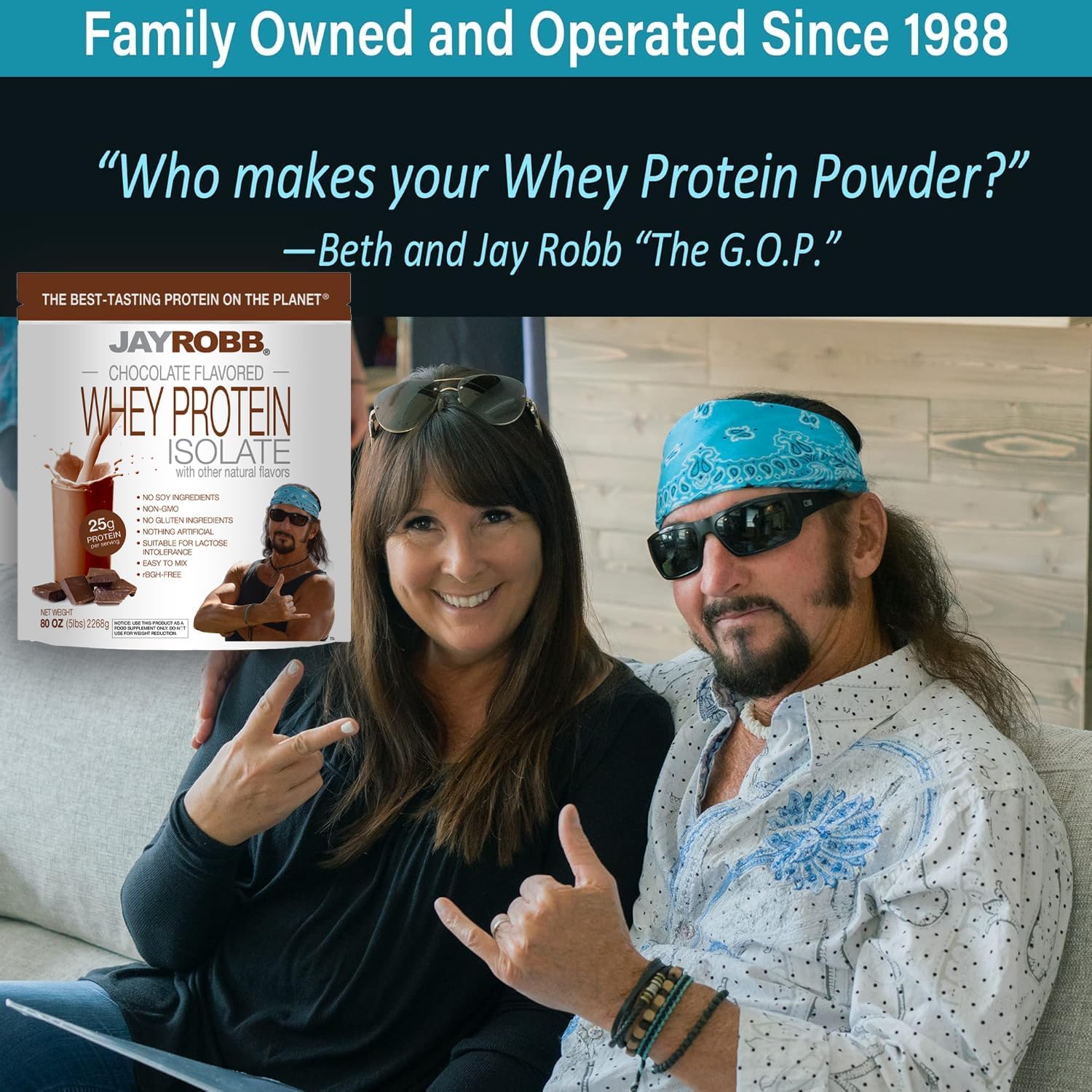 JAYROBB Whey Protein (5 Pound, Vanilla)