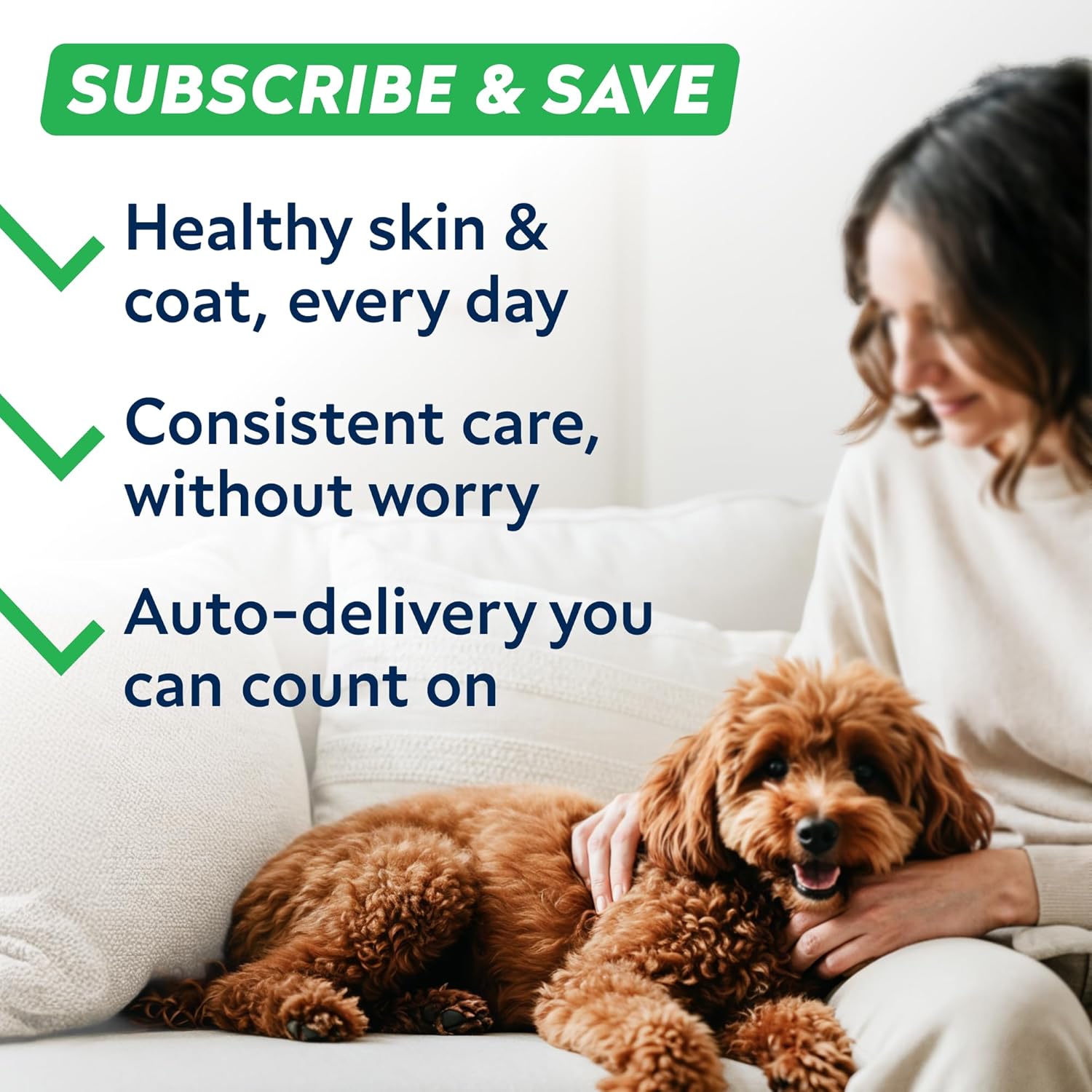 Wild Alaskan Salmon Oil for Dogs & Cats w/Omega 3 - EPA+DHA Fatty Acids