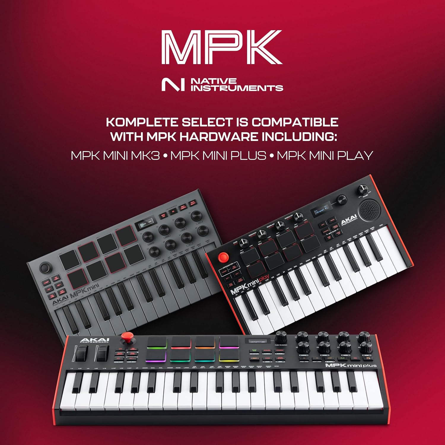 Akai Professional MPK Mini MK3 25-Key USB MIDI Keyboard Controller