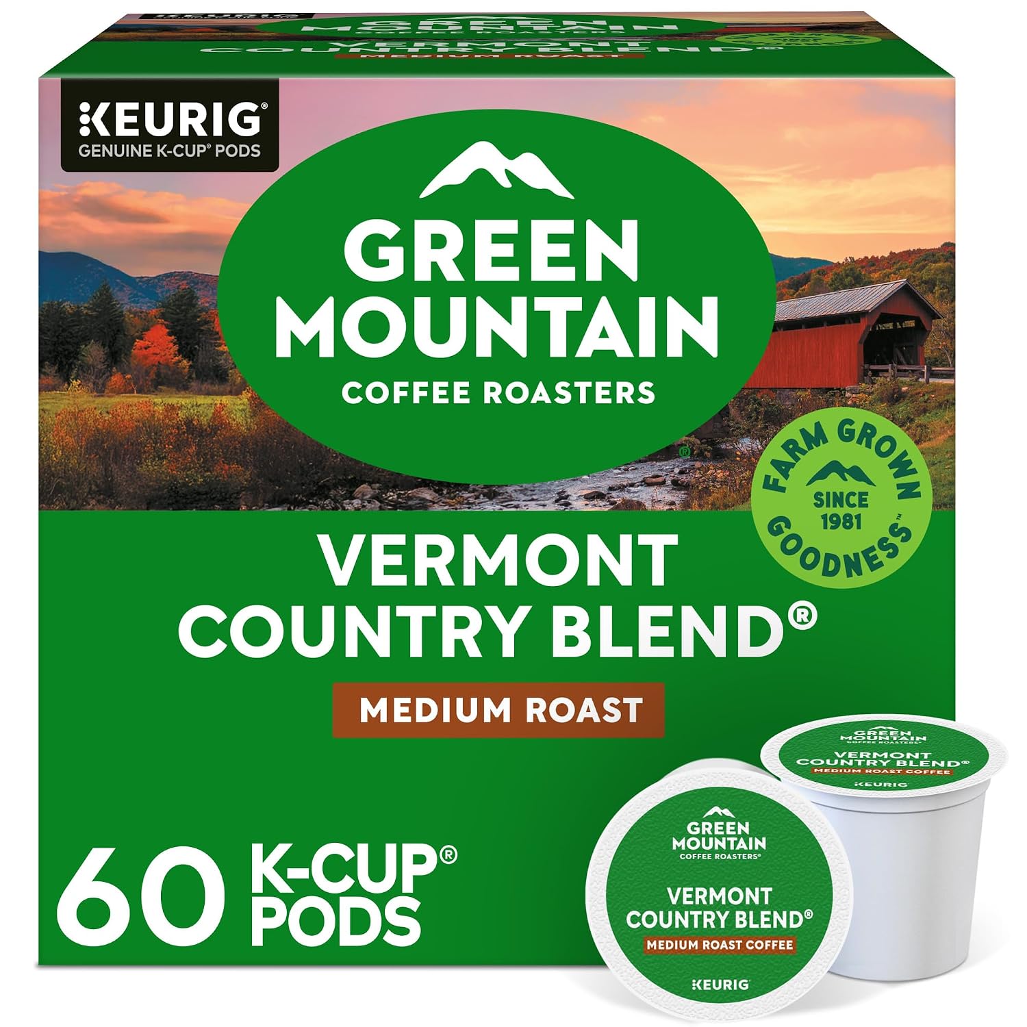 Green Mountain Coffee Nantucket Blend Keurig Single-Serve K-Cup Pods, Medium Roast Coffee, 96 Count