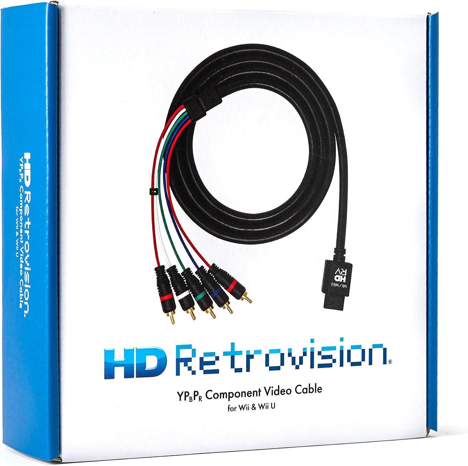 Premium YPbPr Component Video Cable for Wii/Wii U