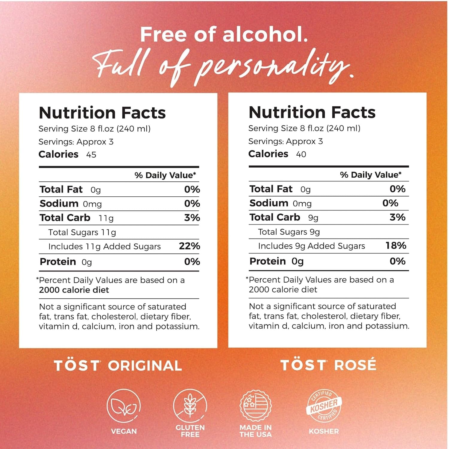 Tost, White Cranberry Ginger and Spice Sparkling White Tea, 25.36 Fl Oz