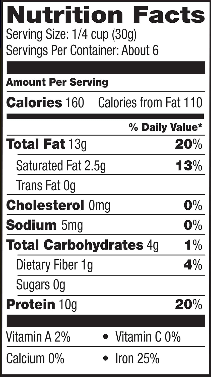 Good Sense Pumpkin Kernels (Pepitas) Shelled, Roasted No Salt, 6 Ounce
