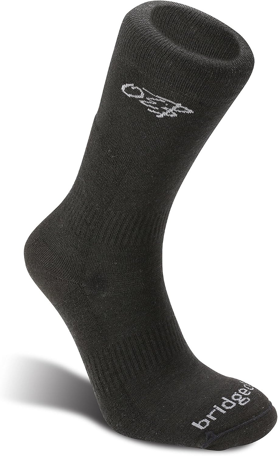 Bridgedale Unisex Cross Country Bjorndalen Merino Fusion Winter Sport Socks, Small, Black with Sock Ring