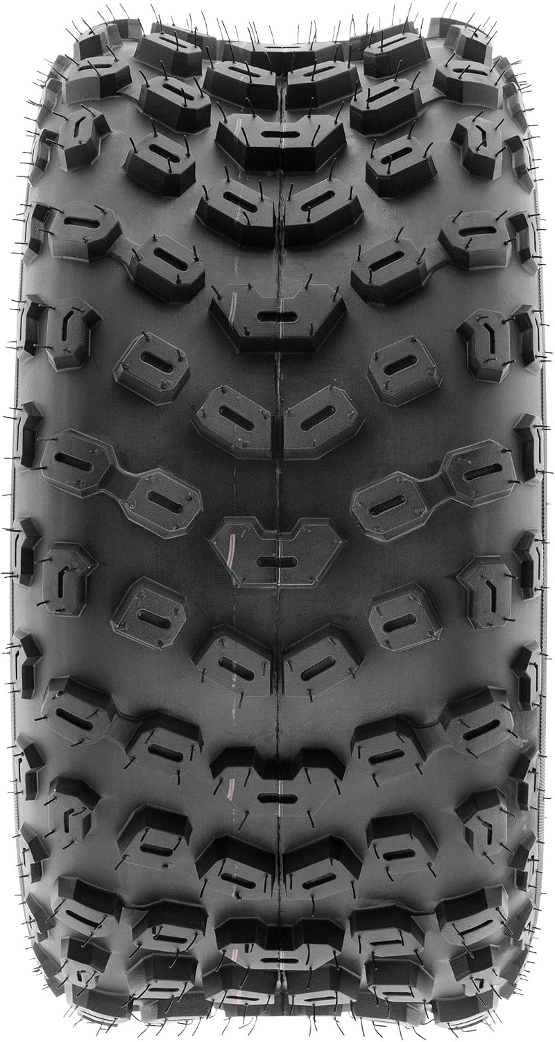 SunF 22x11-10 ATV UTV Tire 22x11x10 Dimple Knobby 6 PR A005 - PAIR of 2