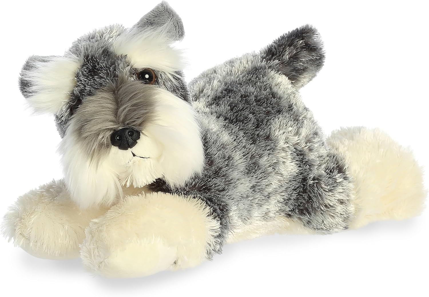 Aurora Flopsie 12" Dolly Adorable Stuffed Animal | Lifelike animal details in a relaxed resting pose