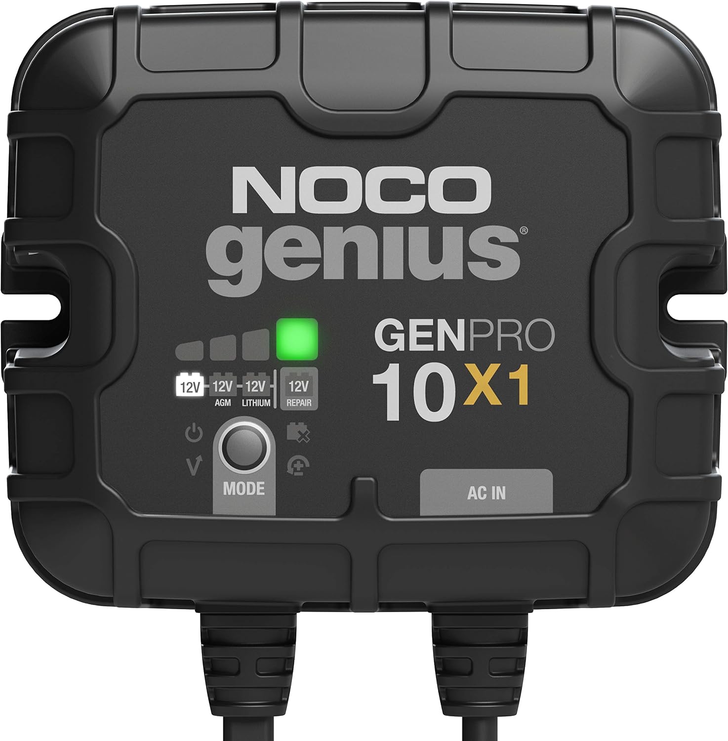 NOCO GENPRO10X1 12V 10A 1-Bank OnBoard Marine Battery Charger & Maintainer
