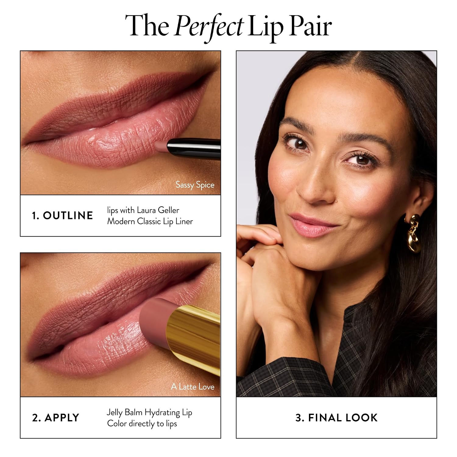 LAURA GELLER Jelly Balm Tinted Hydrating Lip Balm – In the Buff