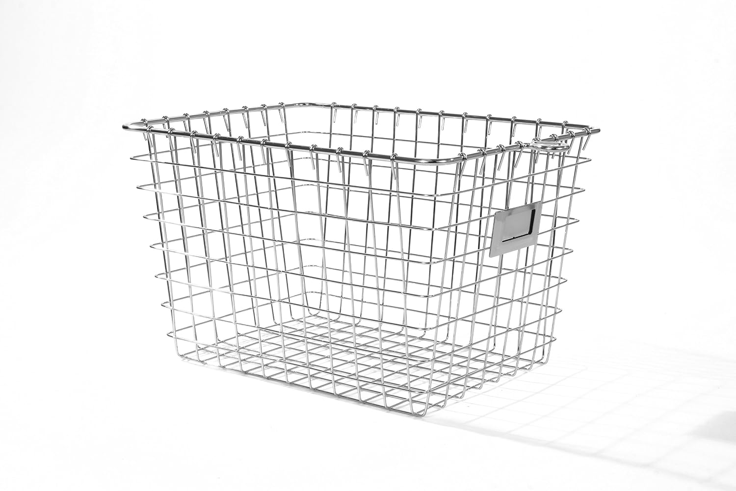 Spectrum Diversified Wire Storage Basket, Small, Chrome