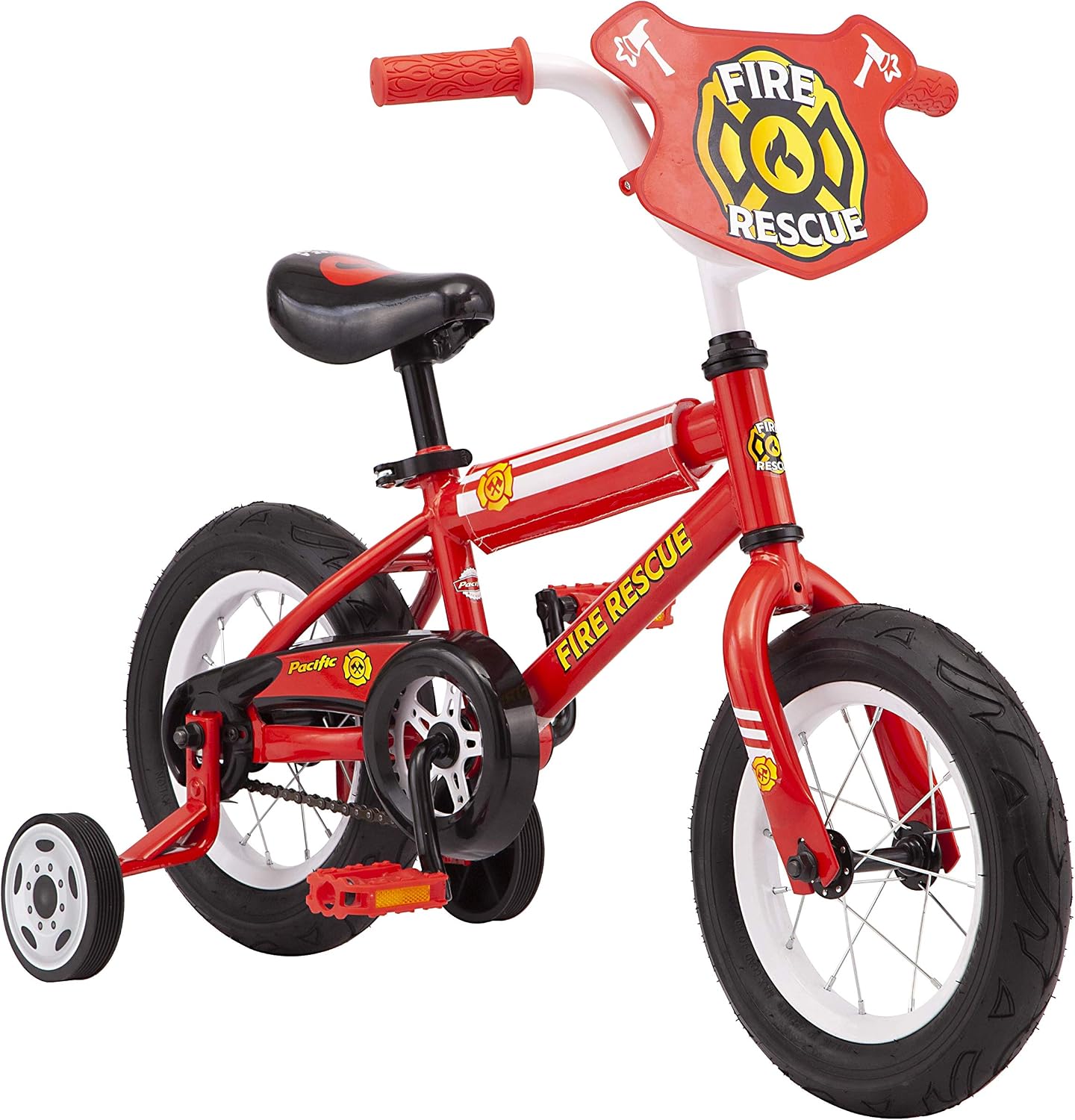 Pacific Character Kids Bike for Boys & Girls Ages 3-7 Year Old, 12 or 16-Inch Wheels Option, Steel Frame, Coaster Brakes