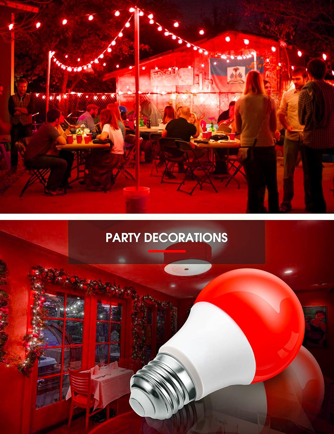 LOHAS Dusk to Dawn Sensor Light Bulbs, 40W Equivalent LED Outdoor Lighting