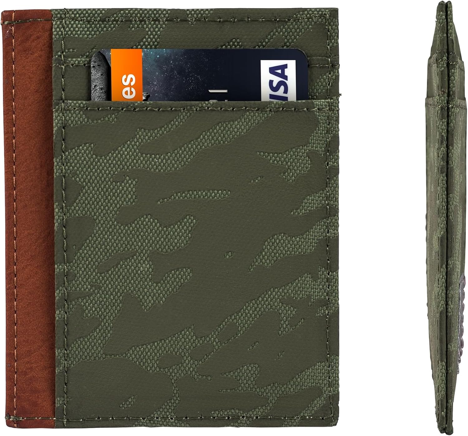 HAMMER ANVIL Los Angeles Slim Minimalist Front Pocket Wallet RFID Protected