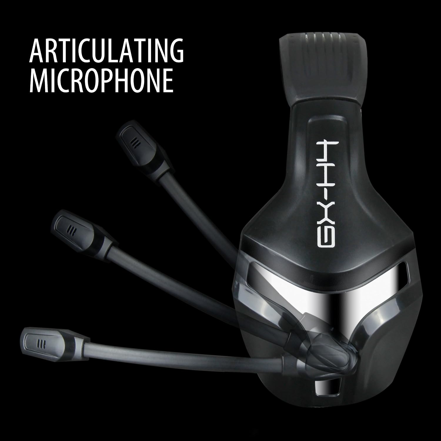 Enhance GX-H4 Computer Gaming Headset with Microphone - Braided Cable, Noise Isolating Headphones