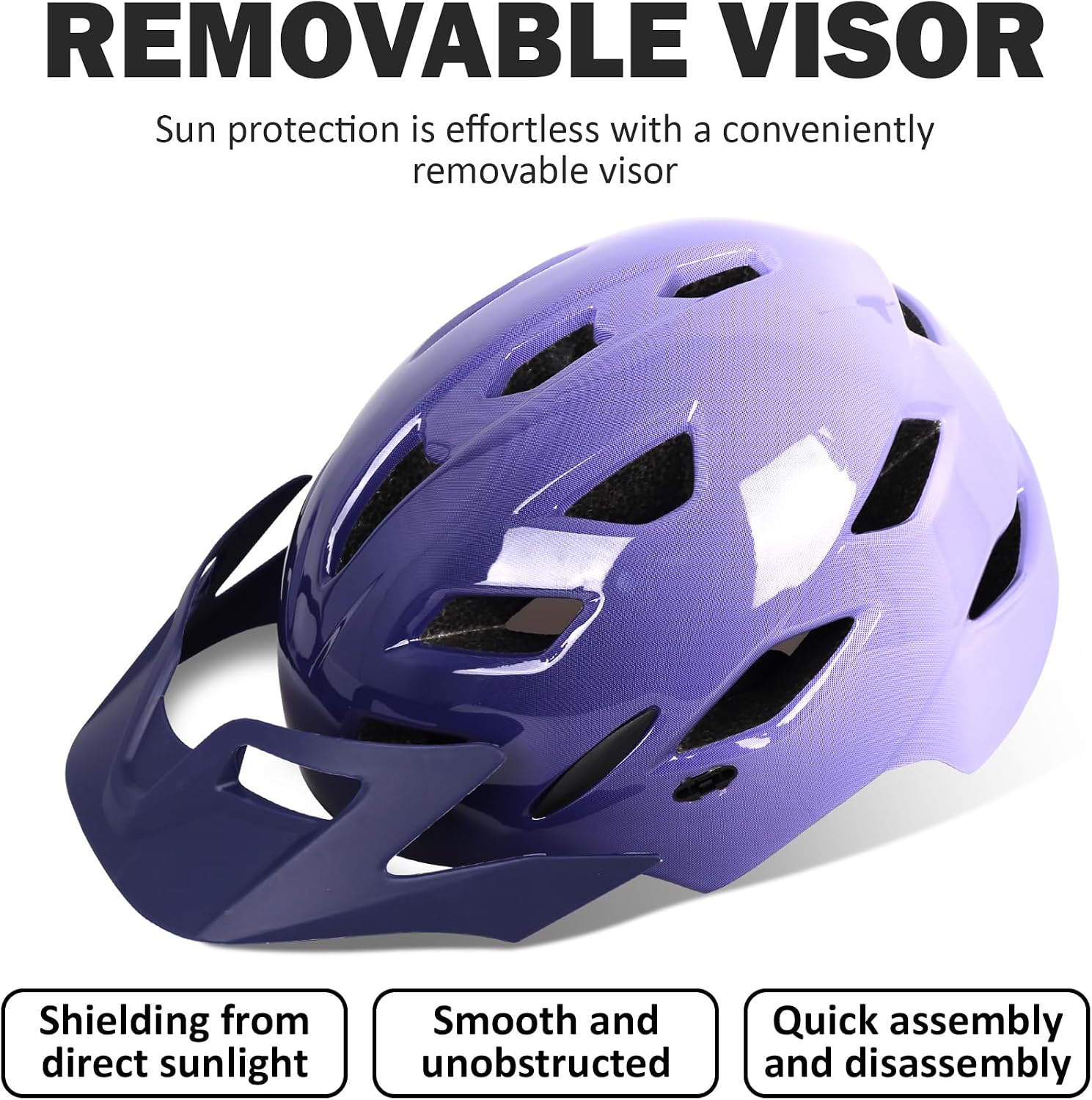 Kids Bike Helmet, Toddler Youth Helmet for Boys Girls, Ages 3-5, 5-8, 8-14