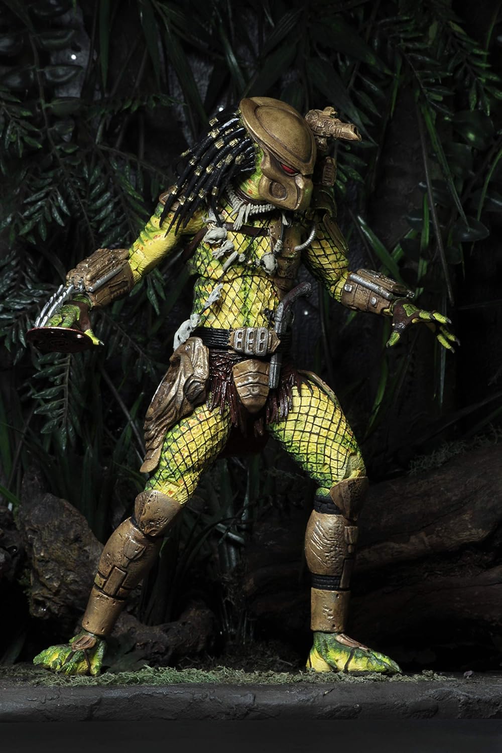NECA - Predator 2 - 7” Scale Action Figure - Ultimate Elder: The Golden Angel | Predator 2 8 Inch Action Figure Ultimate Series - Ultimate Elder: