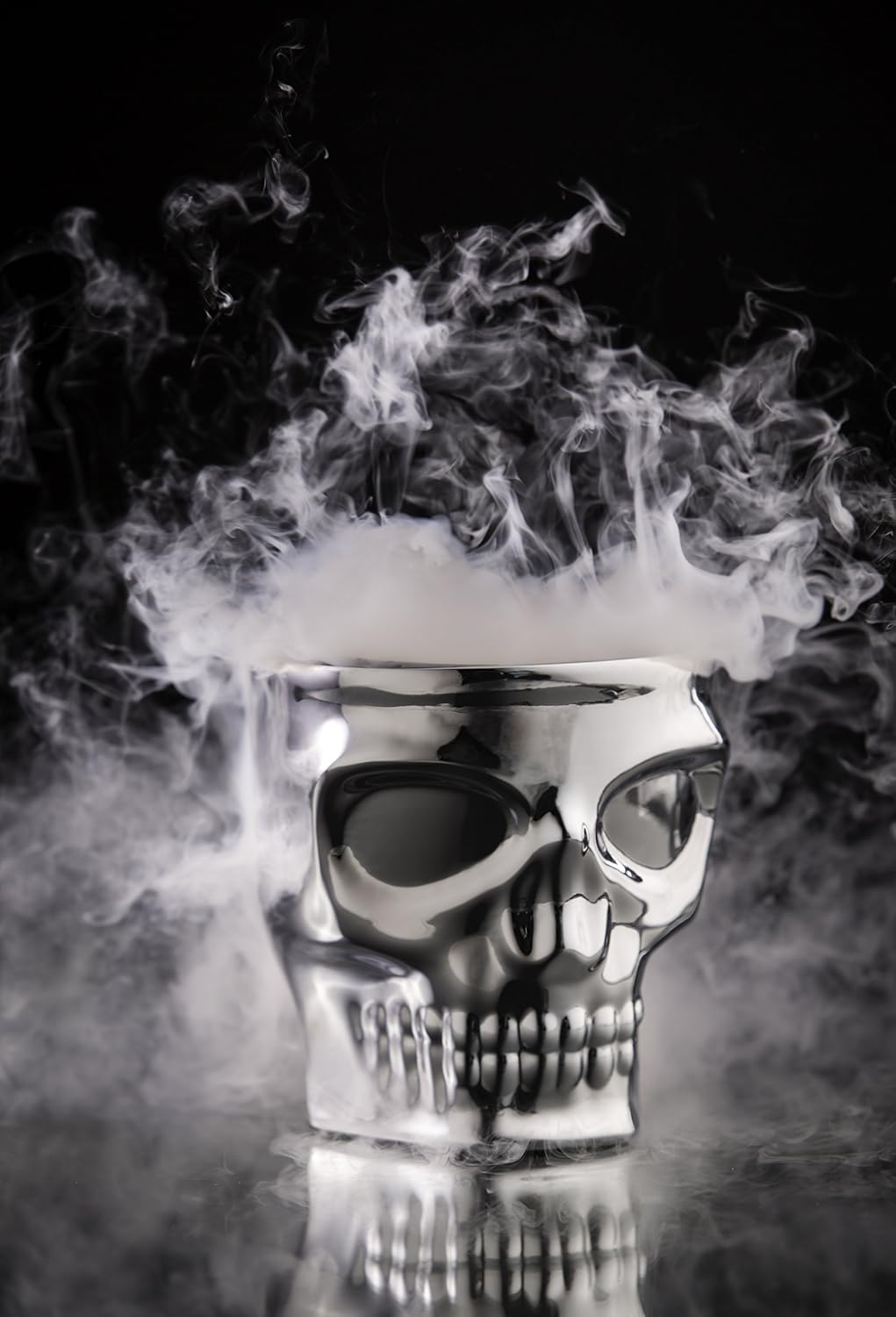 The Skull Kustom Kaddy Chrome Perch Mount