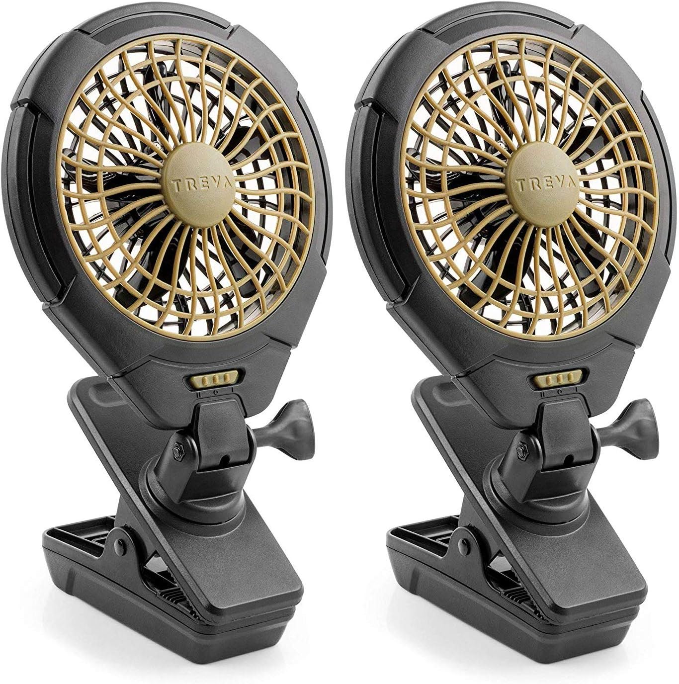 Treva 5 in Battery Powered Clip Fan with Clamp | Yes