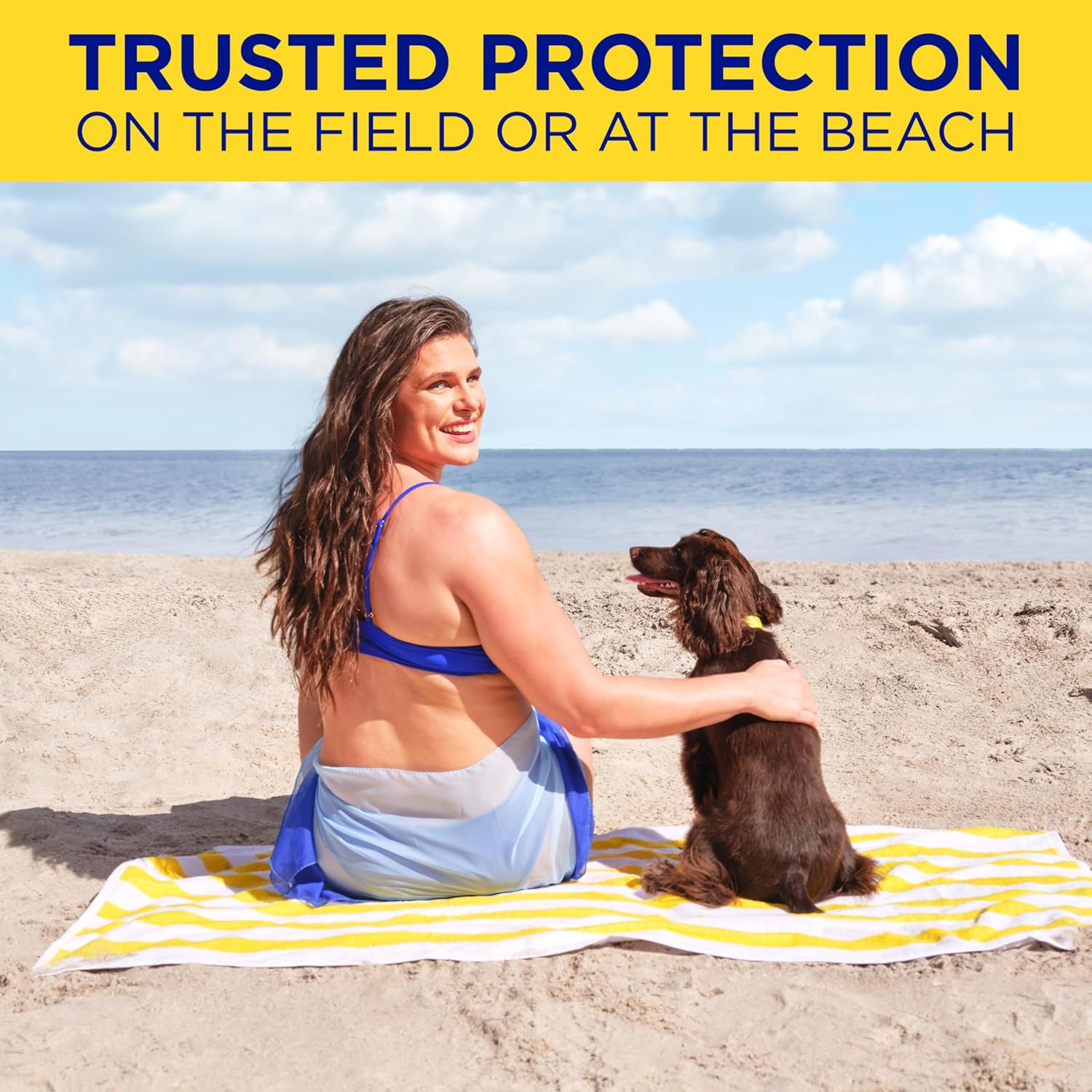 Coppertone SPORT Sunscreen Lotion SPF 30, 7 FL OZ | Sunscreen Lotion with Vitamin E, Sweat, Heat and Water Resistant, PABA, Oxybenzone, Octinoxate, Paraben and Dye Free