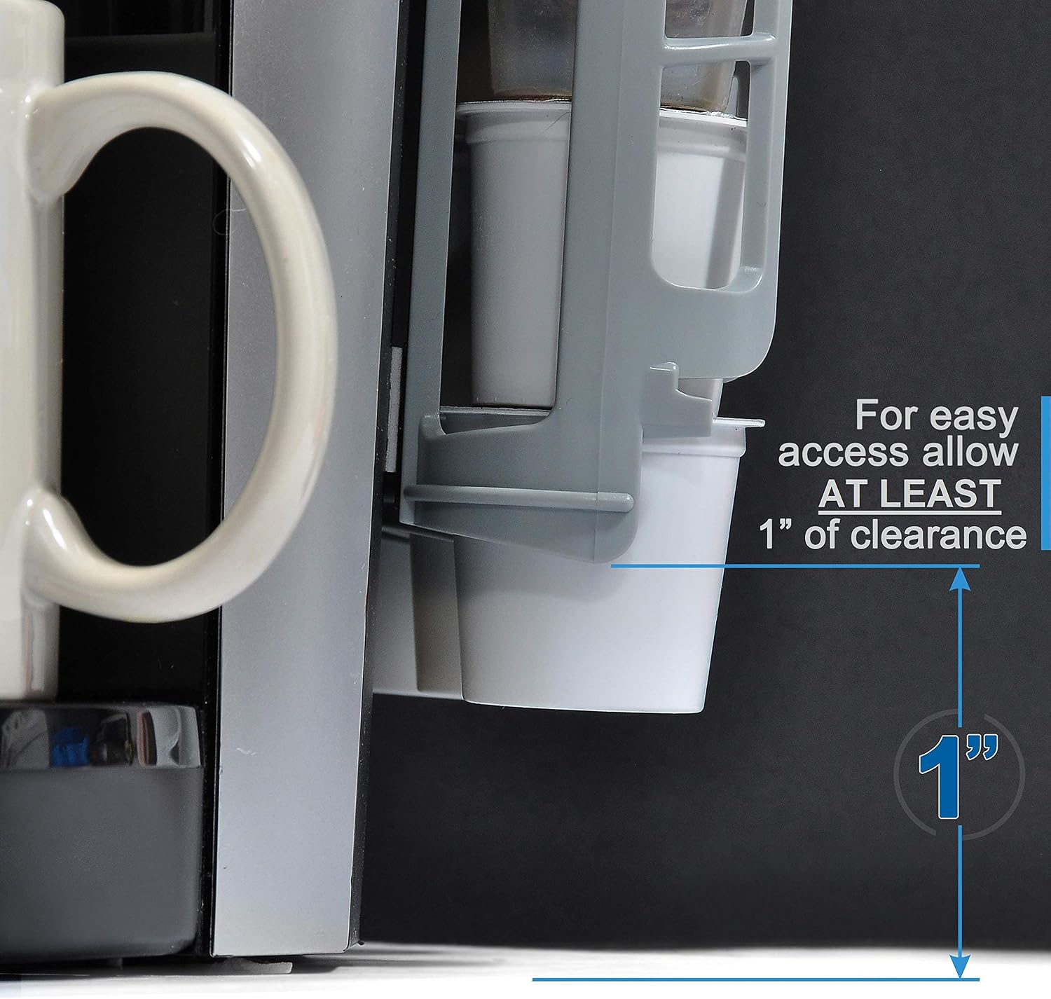 STORAGENIE Coffee Pod Holder for Keurig, Stores 10 Pods