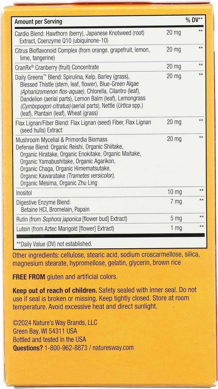 Nature's Way, Multivitamin Alive Once Daily Women 50 Plus, 60 Tablets