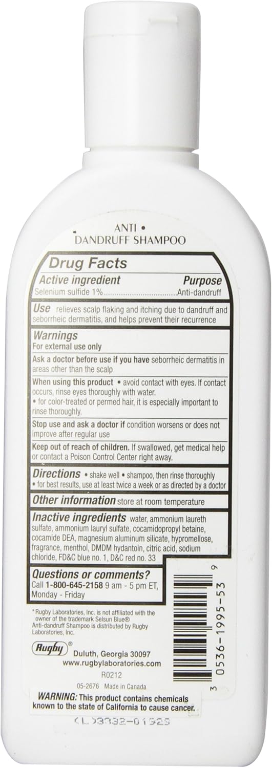 Selenium Shampoo ***Rug 7 OZ