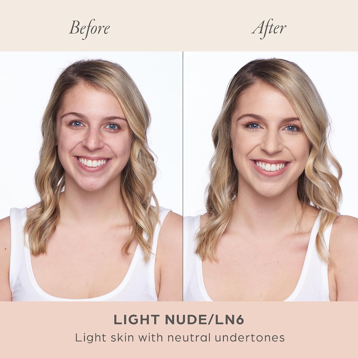 PÜR MINERALS 4-in-1 Love Your Selfie Foundation & Concealer - Longwear Medium-to-Full Coverage Liquid Makeup Foundation with Hydrating Blend for Refined-Looking, Natural Beauty Glow & Skin Texture