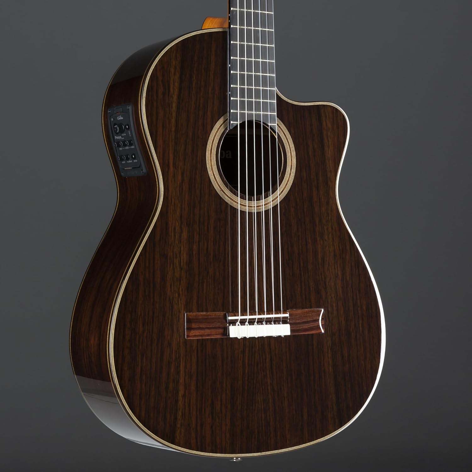 Cordoba Fusion 12 Rose II Nylon Acoustic Electric