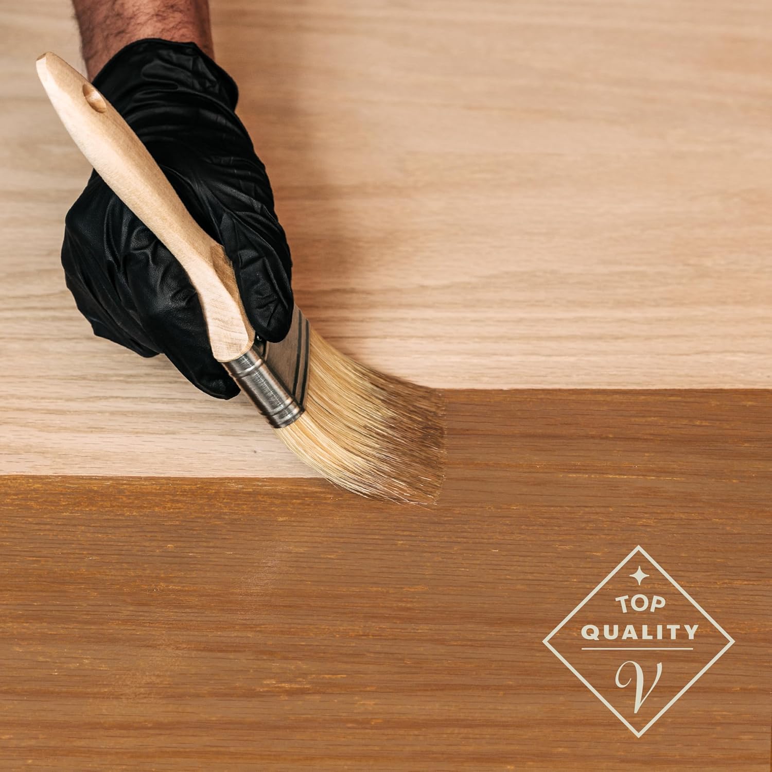 Varathane Premium Fast Dry Weathered Gray Wood Stain | Oil-Based, 1 Coat Color, 1 Hour Dry Time, Interior Wood Stain, Furniture, Cabinets, Doors, Covers Up to 275 Sq Ft, Quart