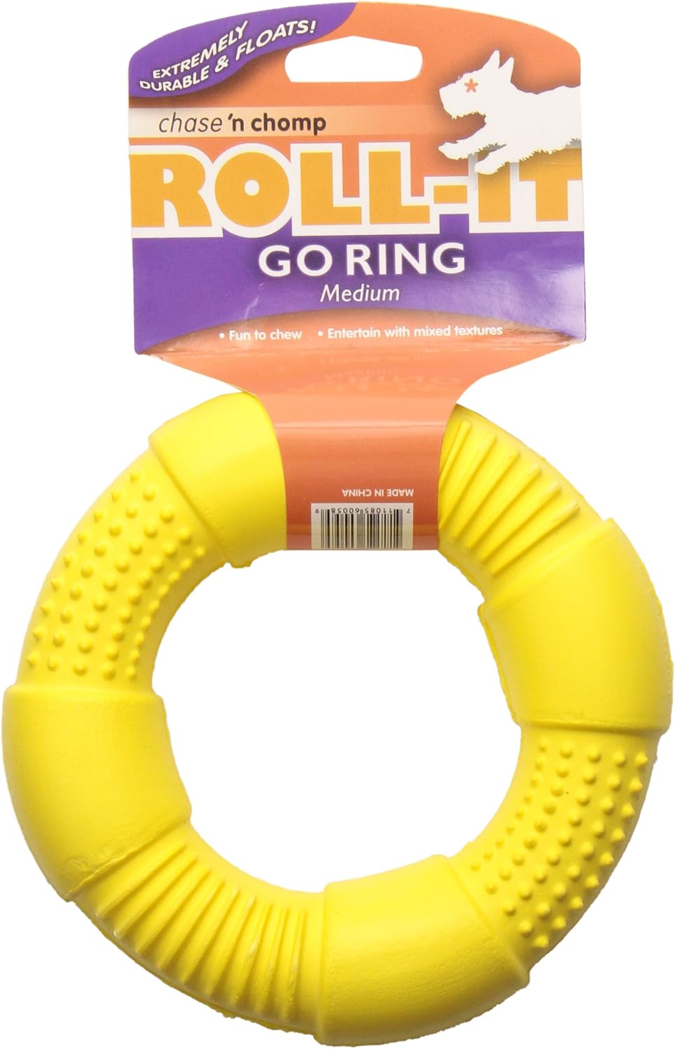 Chase 'n Chomp Go-Ring Pet Chew Toy, Medium