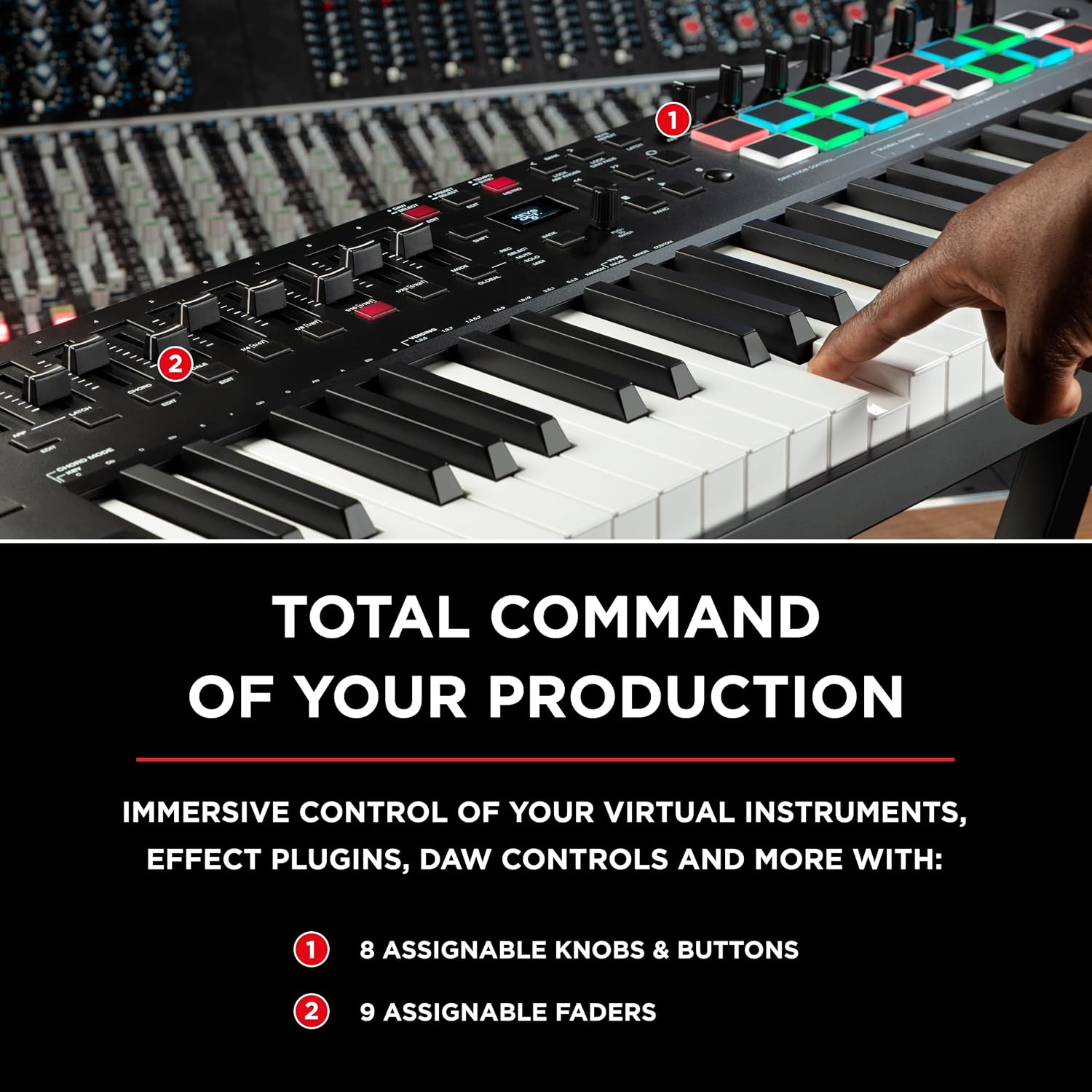 M-AUDIO Oxygen Pro 61 USB MIDI Keyboard Controller